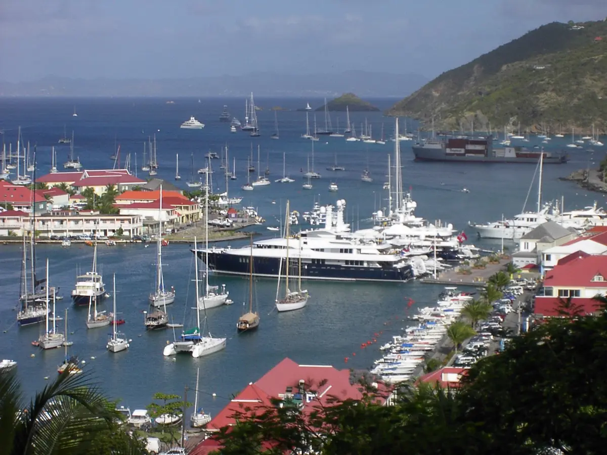 Gustavia harbor